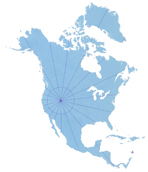 EarthStar North America Map